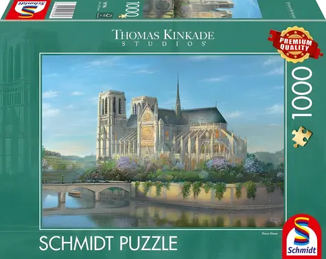 Schmidt Puzzle Notre Dame / 1000 Teile / ab 12 Jahren