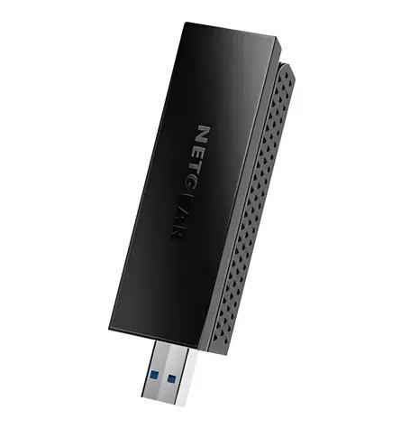 Netgear Nighthawk AX1800 schwarz / WLAN-Adapter / USB 3.0 / Wi-Fi 6 / 1200 Mbit/s