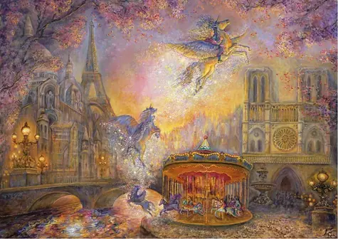 GRAPHICS Puzzle Magic Carousel / 2000 Teile / 98 x 69 cm