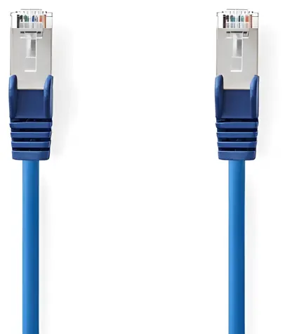 Nedis blau / Patchkabel / CAT 5e / SF/UTP / RJ45-RJ45 / 3 m