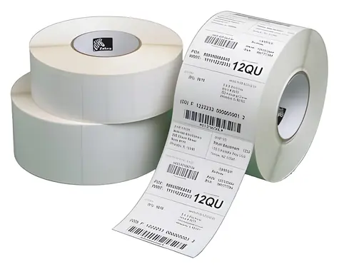 ZEBRA Z-Perform 1000DT / Etiketten / 76 x 51 mm / Papier / Unbeschichtet / Rolle
