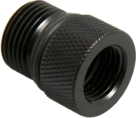 BitsPower Eheim 1046/1048/1250 Adapter schwarz matt / G3 1/8" Stecker auf G1/4" Buchse