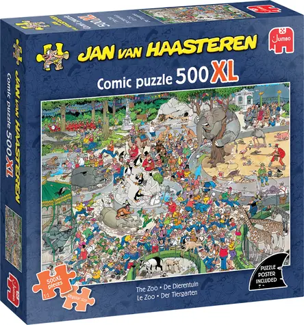JUMBO-Puzzle JvH Zoo XL / 500 Teile / ab 15 Jahren