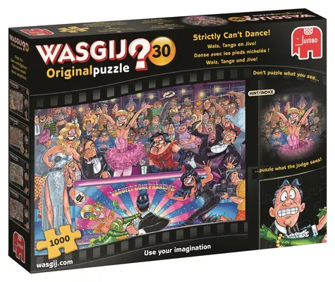 JUMBO Puzzle Wasgij Original 30 - Walzer, Tango und Jive / 1000 Teile / ab 12 Jahren