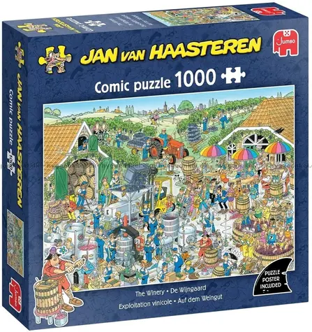 JUMBO-Puzzle JvH Victorious Wine / 1000 Teile / ab 15 Jahren