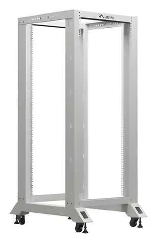 Lanberg Open Rack 27U grau / Open Rack / 19" / 600x800 mm / Tragfähigkeit 600 kg