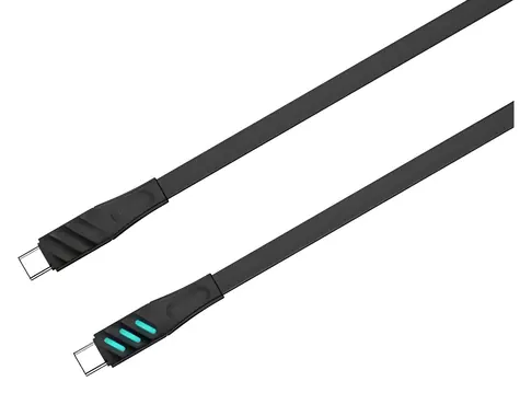 Havit CB6254 schwarz / Ladekabel / USB-C (M) - USB-C (M) / 1 m / PD