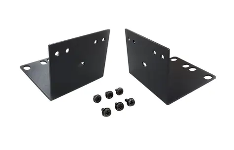 Aten 2X-046G schwarz / Rack-Montagesatz / für CS1142, CS1144 / 2 Stück