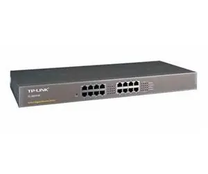 TP-LINK TL-SG1016 / Switch / 16x GLAN / 32 Gbit/s / 19"-Rack / lüfterlos