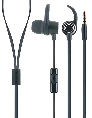 Schwaiger In-Ear-Kopfhörer schwarz / In-Ear-Kopfhörer / mit Mikrofon / 3,5-mm-Klinkenstecker / 1,2 m