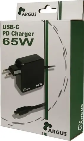 Inter-tech PD-2065 schwarz / Ladegerät / USB-C / 65 W / PD