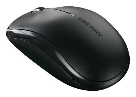 Cherry MW 2200 schwarz / Kabellose Maus / 1300 DPI / 2,4 GHz / USB Nano / AA-Batterie