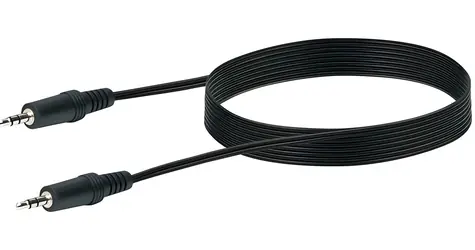 Schwaiger AUX-Kabel, 3,5-mm-Klinkenstecker - Schwarz, 3 m