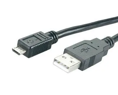 MediaRange schwarz / Daten- und Ladekabel / USB-A - Micro-USB / 1,2 m / USB 2.0
