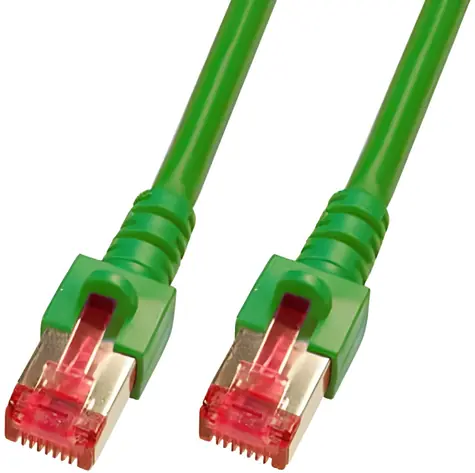 EFB Cat.6 S/FTP 1,5 m grün / Patchkabel / RJ-45 / LSZH
