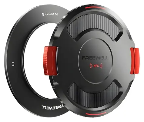 Freewell Real Locking 62 mm / Filterring / mit NFC-Kappe / Aluminium