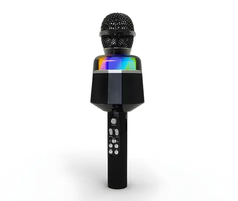 Gembird MICBT-01-BK schwarz / Drahtloses Karaoke-Mikrofon