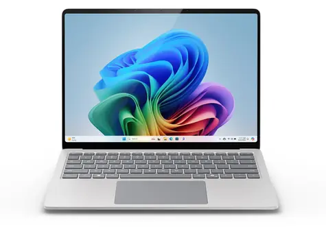 Microsoft Surface Laptop 7 Platinum / Notebook / 13,8" 2304x1536 / Snapdragon X PLUS / 16 GB / 256 GB / Windows 11 Pro