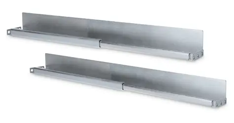 Digitus DN-19 GS-SRV / Rack-Montageschienen / Tiefe 800-1000 mm / Tragfähigkeit 100 kg / grau