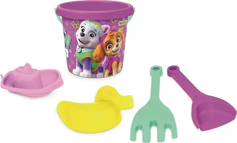 Wader Sandset Paw Patrol pink / Sandset / 5-teilig / Kunststoff