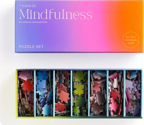 Galison Puzzle 7 Tage Meditation Jessica Poundstone 7in1 / 7x70 Teile