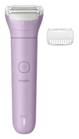 Philips Series 6000 BRL114/00 lila / Rasierer / Nass- und Trockenrasur / integrierter Akku