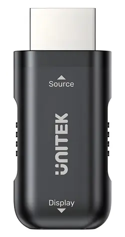 Unitek V1187BBK01 schwarz / Adapter / USB-C - HDMI / 4K / PVC