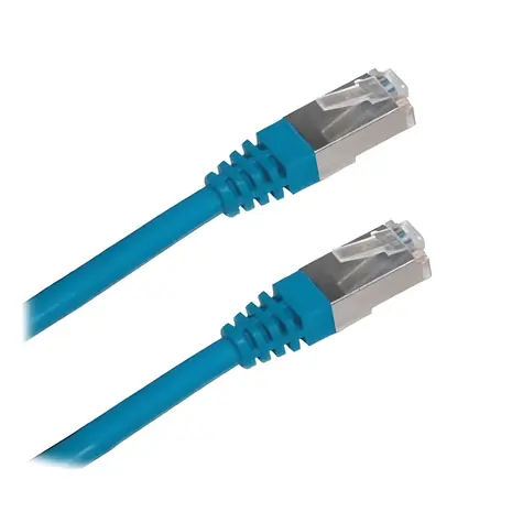 Xtendlan Patchkabel Cat6A S/FTP LSZH 0,25 m blau / Patchkabel / S/FTP / RJ-45 / 0,25 m