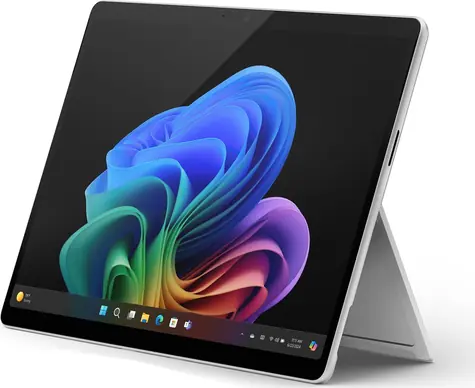 Microsoft Surface Pro 11 Copilot+ Platinum / Laptop / 13" OLED-Touchscreen / Snapdragon X Elite / 16 GB RAM / 1 TB SSD / Windows 11