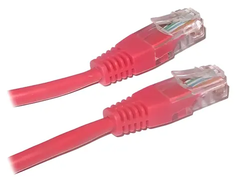 Xtendlan Patchkabel Cat5e UTP 1m rot / Patchkabel / RJ45-RJ45