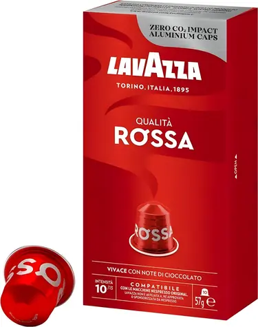 Lavazza Qualita Rossa Nespresso 10 Stück / Kapselkaffee