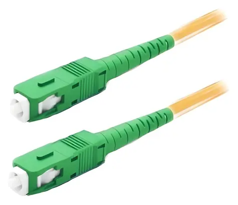 Xtendlan FO Patchkabel SC/ APC-SC/ APC / Optisches Patchkabel / Simplex / 9/125 / G.652d / LS0H / 2 m