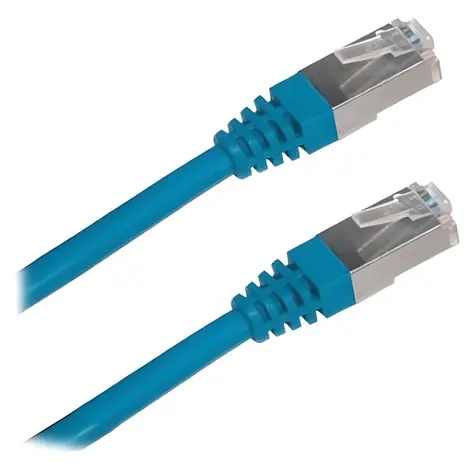 Xtendlan SFTP CAT6A LSFRZH 0,5 m blau / Patchkabel / RJ45-RJ45