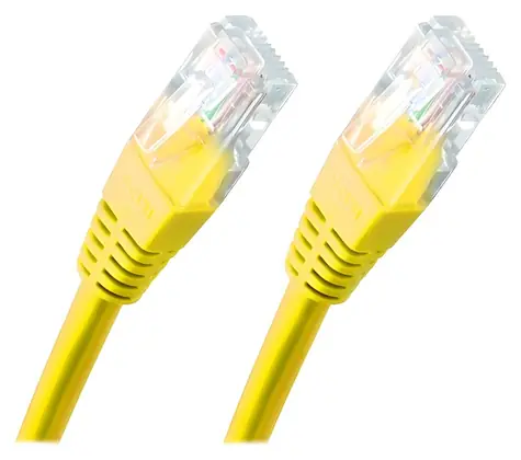Xtendlan CAT5E UTP 5m gelb / Patchkabel / RJ45-RJ45