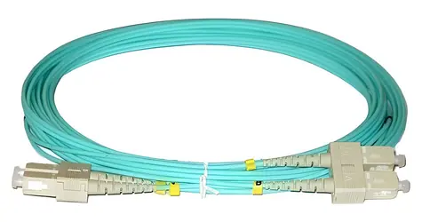 Xtendlan FO Patchkabel SC-SC / Optisches Patchkabel / 5 m / 50/125 OM3 / Duplex / LS0H