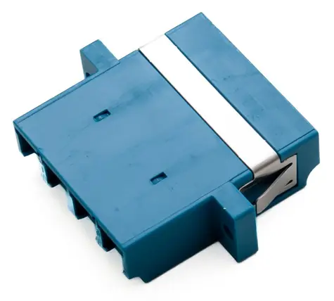 Xtendlan LC-LC Quad-Adapter blau / Optischer Adapter / SM / Für optische Verteilerschränke