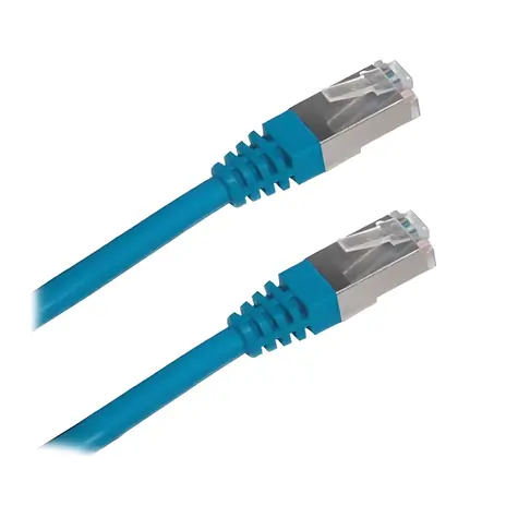 Xtendlan Patchkabel Cat5e FTP 0,5 m blau / Patchkabel / RJ45-RJ45