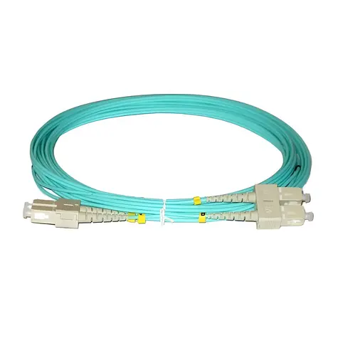 Xtendlan FO Patchkabel SC-SC / Optisches Patchkabel / Duplex / 50/125 OM3 / 15 m / LS0H