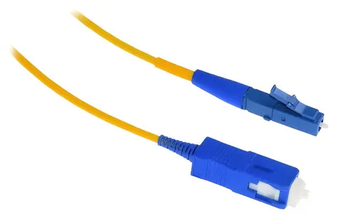 Xtendlan FO Patchkabel LC-SC 2 m / Optisches Patchkabel / Simplex / 9/125 / G.657.A1 ultraflexibel / LS0H, 2 mm