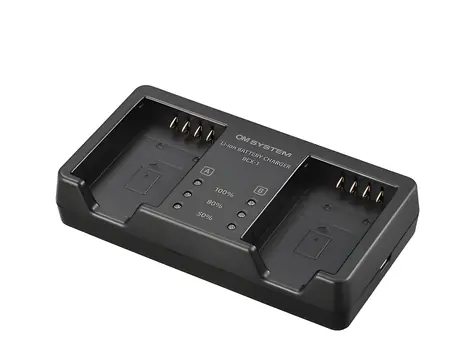 OM SYSTEM SBCX-1 / Ladegerät- und Akku-Set / BCX-1 Ladegerät + BLX-1 Akku