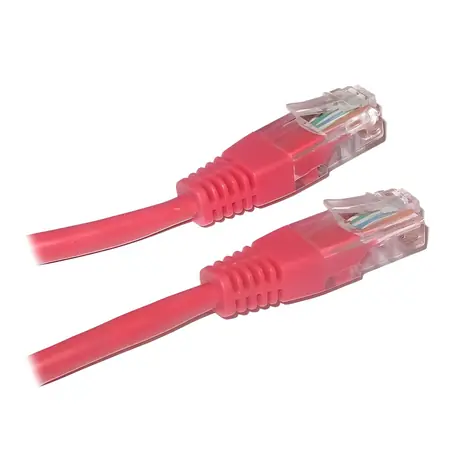 Xtendlan UTP CAT5E 3M rot / Patchkabel / RJ45-RJ45