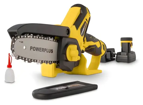 PowerPlus POWXG1045 / Akku-Kettensäge / 12 V / 2 Ah