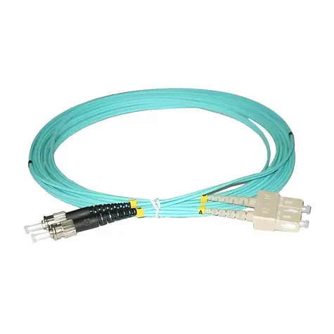 Xtendlan FO Patchkabel ST-SC / Optisches Patchkabel / 1 m / OM3 50/125 / Duplex / LS0H