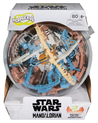 Spin Master Geschicklichkeitsspiel Perplexus Star Wars: The Mandalorian / 80 Hindernisse / ab 8 Jahren / Kunststoff