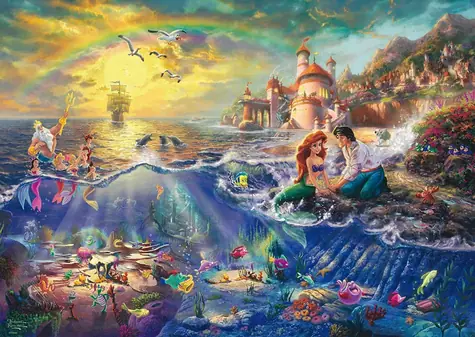 Schmidt Puzzle Ariel / 1000 Teile / ab 12 Jahren