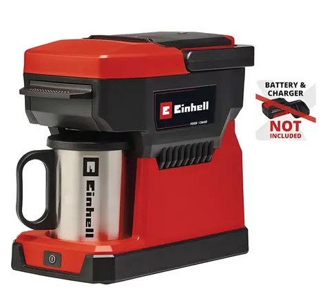 Einhell TE-CF 18 Li-Solo / Kabellose Kaffeemaschine / 18V Power X-Change / 240 ml / ohne Akku