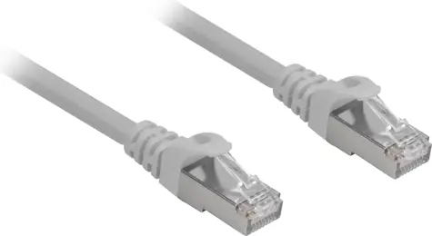 Sharkoon Cat 6A S/FTP 1,5 m grau / Patchkabel / RJ45-RJ45