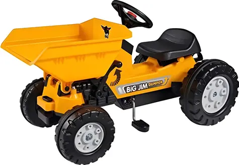 Big Kipper Jim / gelb-schwarz / Ladevolumen 6 l / Nutzlast 50 kg / ab 3 Jahren