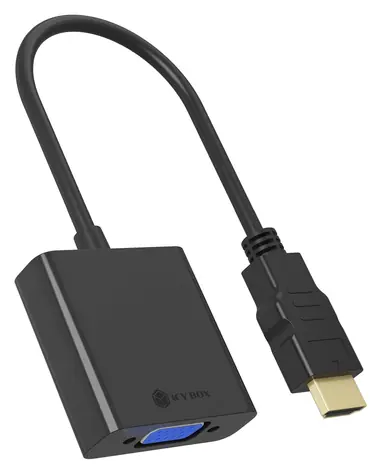 ICY BOX IB-AC502a / Adapter / HDMI - VGA / Max. 1920x1200px / 60Hz