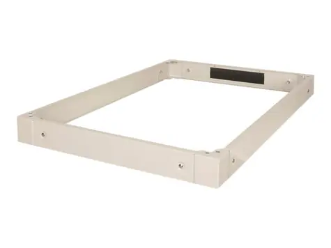Digitus DN-19 SOKL-8/12-1 grau / Gestellfuß / 800 x 1200 mm (B x T) / 100 mm Erhöhung / Stahlblech